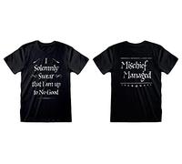 Heroes Inc. Harry Potter Solemnly Swear T-Shirt für Erwachsene, Schwarz, Größe XXL