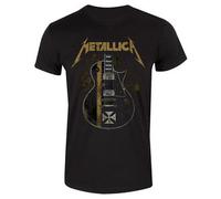 Heroes Inc. Metallica Hetfield Iron Cross T-Shirt schwarz unisex, XL
