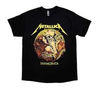 Metallica Inamorata Band Logo T Shirt XL