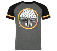 Call Of Duty T-Shirt Star Wars 1977 Circle Charcoal Größe M