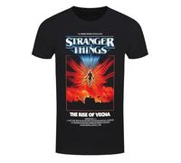 Heroes Inc. Stranger Things Rise of Vecna Herren T-Shirt Schwarz, Schwarz , L