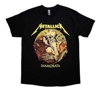 Metallica T-Shirt Inamorata – Band-Logo – Größe L