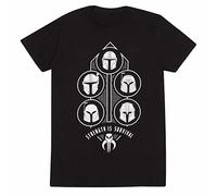 Heroes Inc The Mandalorian - Strength is Survival - T-Shirt Unisex (L)