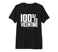 Herren 100% Vicentino Vicenza Pride Premium T-Shirt