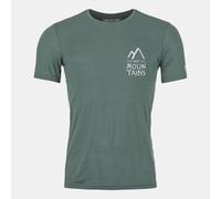 Herren 120 Cool Tec Mtn Duo TS Merinoshirt - Ortovox Arctic Grey blend S