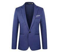 Herren Anzugjacke Sakko Sportlich Freizeit Blazer Regular Fit Männer Anzug EIN Knopf Business Herren Anzugjacke Retro Sakko Freizeit Blazer Regular Fit Winterjacken M-3XL