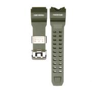 Herren-Armband aus Kunstharz mit Dornschließe aus Edelstahl, passend for Casio GWG-1000(Military Green S 8)