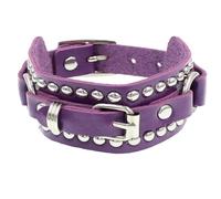 Herren Armband,Gothic Steampunk Armband Aus Breitem Leder für Herren mit Nieten und Spikes Besetzt Verstellbar Unisex Punk Rock Biker Stil Gothic Schmuck Geschenkidee