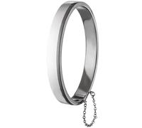 Herren Armreif Armband 925 Sterling Silber Herrenarmreif mit Sicherheitskette