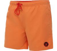 Ladeheid Badehose Herren Bequeme Badeshorts mit Seitentaschen und Schnürchen Badeshorts Herren mit Netzfütterung Perfekt für Sommer, Strand und Schwimmbad LA40-128 (Orange, Small)