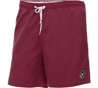 Ladeheid Badehose Herren Bequeme Badeshorts Lang mit Seitentaschen und Schnürchen, Badeshorts Herren mit Netzfütterung - Perfekt für Sommer, Strand und Schwimmbad - LA40-128 (Burgund, XXL)