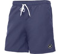 Ladeheid Badehose Herren, Bequeme Lange Badeshorts mit Breitem Gummibund, Kordelzug und Taschen, Schwimmhose Boardshorts - LA40-129 (Dunklejeans, 5XL)
