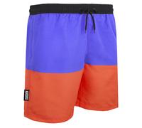 Herren Badehose mit Muster Lila Orange XL