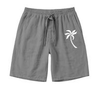 Herren Badehose Shorts Sport Größen Stoffhose Knielange Kastenbadehose Gestreifte Eisseide Schwimmshort Armee Hochwertige Fußballhose Wetlook Längere Design Nahtlose Aqua Innentasche Sakko White