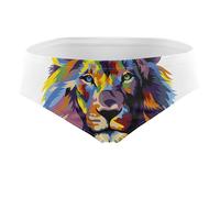 Herren Badehose Slip - Be A Lion - XL