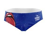 Herren Badehose Slip - Running Stones Blue - M
