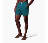 Nike Swim Breaker Tossed Swoos 5´´ Volley Swimming Shorts Grün,Blau S Mann
