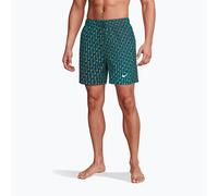 Herren-Badeshorts Nike Breaker Swoosh 5" Volley green abyss