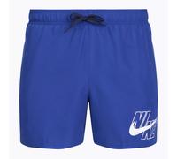 Badeshorts NIKE "5" VOLLEY SHORT", Herren, Gr. L, N-Gr, game royal, Web, Obermaterial: 100% Polyester, Badehosen Badeshorts, mit integrierter Mesh-Innenhose, mit seitlichen Taschen (32404819-L) game r