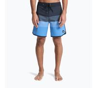 Boardshorts QUIKSILVER "Surfsilk Scallop 18", Herren, Gr. 36(XL), schwarz tijuana, Obermaterial: 88% Microfaser, 12% Elasthan;, Hosen (67750352-36) schwarz tijuana