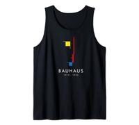 Herren Bauhaus Logo von 1919 - 100 Jahre Bauhaus Design Schule Tank Top