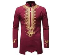 Herren Baumwolle Kurze Kurta Hemd Rundhals Tunika Normale Passform Lässiges Langes Hemd Party Kleid Bestickt Kunst Seide Hochzeit Kleid Tragen Langes Hemd Indisches Kleid
