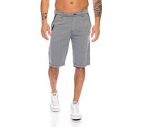 Herren Bermuda Shorts Chino H-112: Blau / W30