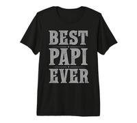 Herren Best Papi Ever Vintage Bold Premium T-Shirt