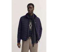 Blouson BUGATTI "Regular Fit", Herren, Gr. 50, blau (390, marine), 85% Polyamid, 15% Elasthan, unifarben, regular fit, Jacken Blouson, Regular Fit Stretch Steppoptik Stehkragen (20249451-50) 390, mari
