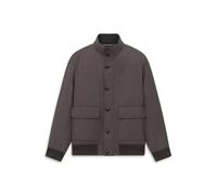 Blouson BUGATTI "Regular Fit", Herren, Gr. 52, braun (90, braun), 79% Polyester, 19% Viskose, 2% Elasthan, unifarben, regular fit, Jacken Blouson, Regular Fit Stretch Membran Stehkragen (24572814-52) 