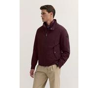 Blouson BUGATTI "Regular Fit", Herren, Gr. 56, rot (790, brombeere), 85% Polyamid, 15% Elasthan, unifarben, regular fit, Jacken Blouson, Regular Fit DynamicSeries Stretch Stehkragen (57487618-56) 790,