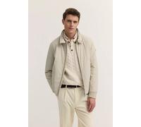 Blouson BUGATTI "Regular Fit", Herren, Gr. 56, beige (40, beige), 85% Polyamid, 15% Elasthan, unifarben, regular fit, Jacken Blouson, Regular Fit DynamicSeries Stretch Stehkragen (97760911-56) 40, bei