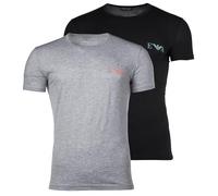 Herren Bold Monogram 2-Pack Crew Neck T-Shirt Black XL