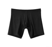 Herren Boxer Ice Silk Elastisch Lange Beine U-Beutel