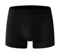 Herren Boxer Shorts Nahtlos Atmungsaktiv Pouch Unterwäsche(A XL)
