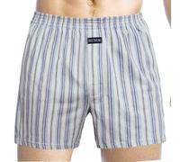 Herren-Boxershorts aus Baumwolle, lockere Passform, weites Bein, karierte Unterwäsche, bequem, lässig, für Zuhause, Nachtwäsche, Unterhose zum täglichen Entspannen und Faulenzen in den Größen M bis