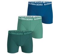 Herren Boxershorts Björn Borg Cotton Stretch 3P - multicolor - Mehrfarbig (M)