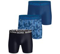 Herren Boxershorts Björn Borg Sports Microfiber 3P - multicolor - Mehrfarbig (XL)