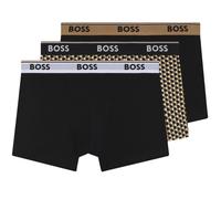 Herren Boxershorts BOSS Power Design Trunk 3P - multicolor - Mehrfarbig (XL)