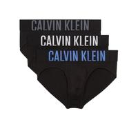 Herren Boxershorts Calvin Klein Boxer Briefs Intense Power Hip 3P - black/grey/white/blue - Schwarz (L)