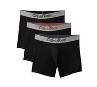 Herren Boxershorts Calvin Klein Brushed Microfiber Stretch 3P - Schwarz (M)