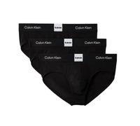 Herren Boxershorts Calvin Klein Icon Logo Graphic Brief 3P - black - Schwarz (XL)