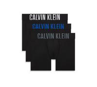 Herren Boxershorts Calvin Klein Intense Power Boxer 3P - black/white/grey/blue - Schwarz (L)