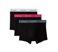 Herren Boxershorts Calvin Klein Relaxed Fit Icon 3P - black/white/pink - Schwarz (XL)