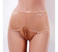 Herren-Boxershorts, Dessous, Sissy-Unterwäsche, Beutel-Design, atmungsaktives Nylongewebe, bequeme Passform, JJ-Stock-Stil (OPen XL Farbe)