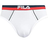 Herren Boxershorts Fila Man Brief 1P - white M