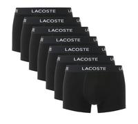 Lacoste Stretchcotton Trunk Boxershorts Herren (7er Pack) 5H2385, Farbe:Schwarz 031, Textil:M