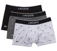 Herren Boxershorts Lacoste Cotton Stretch Trunk 3P - Mehrfarbig (S)