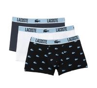 Herren Boxershorts Lacoste Crocodile Print 3P - Mehrfarbig (S)