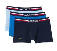 Herren Boxershorts Lacoste Iconic Boxer Briefs With Multicolor Waistband 3P - multicolor - Mehrfarbig (M)
